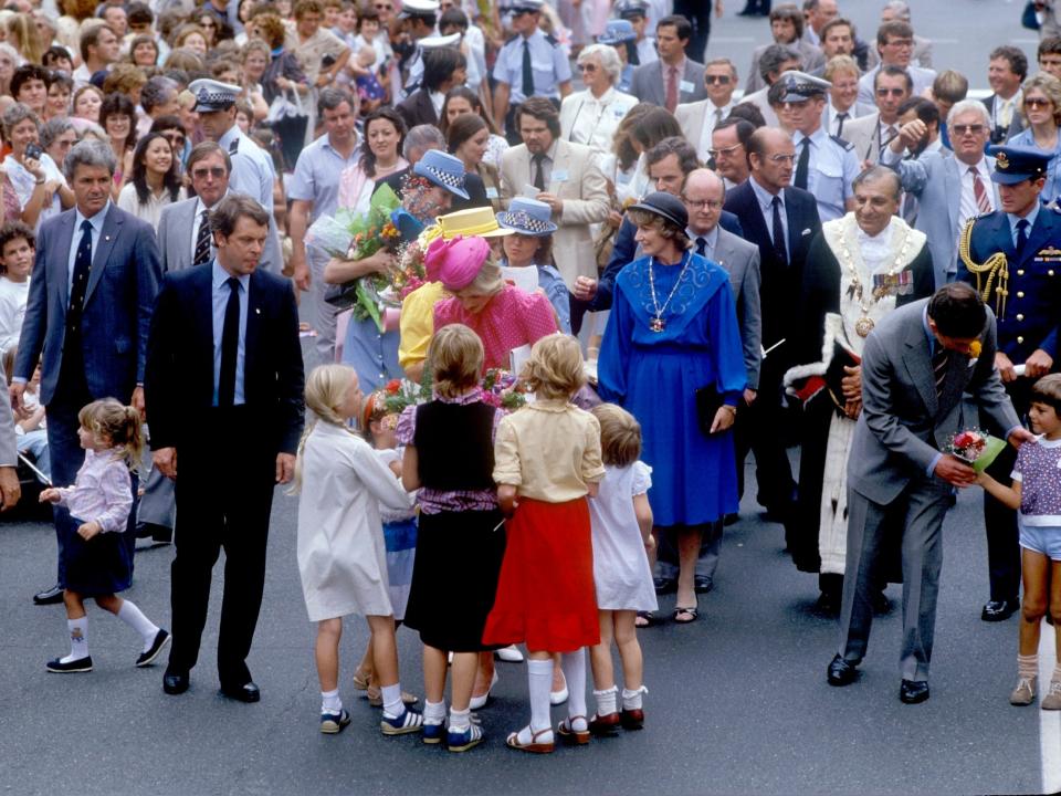 Princess Diana First Royal Overseas Tour - Spring 1983 - Australia