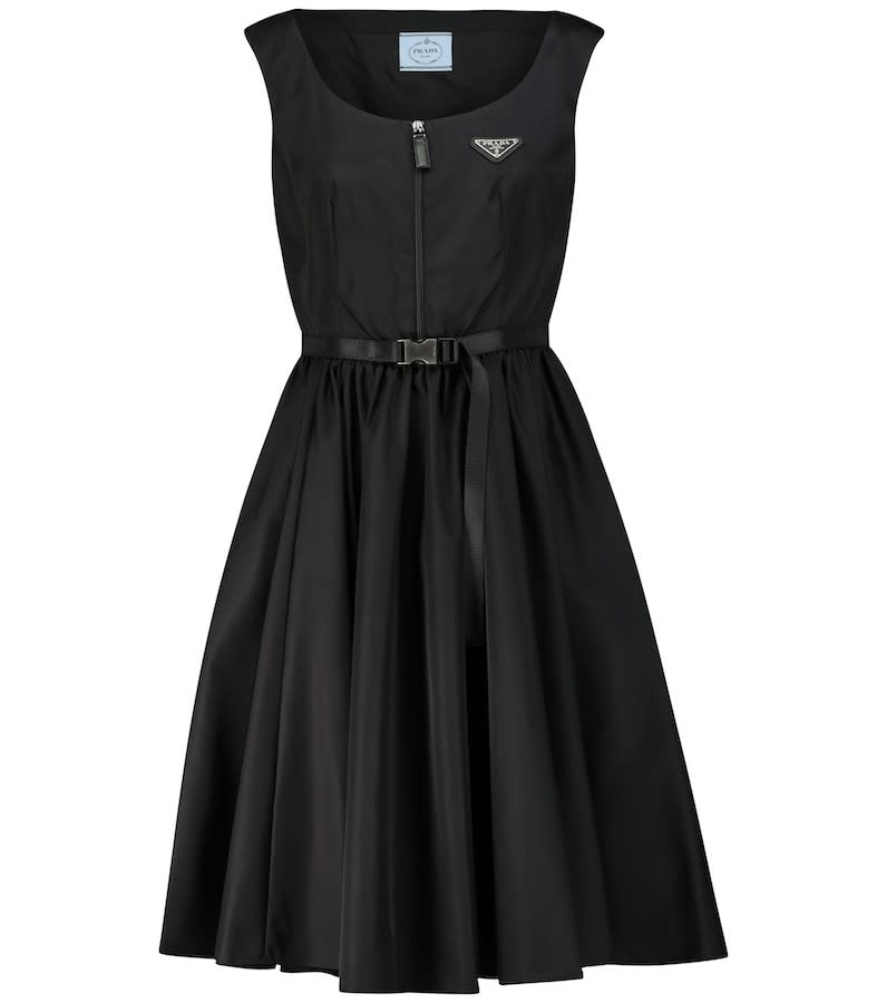 Robe midi Prada sur Mytheresa