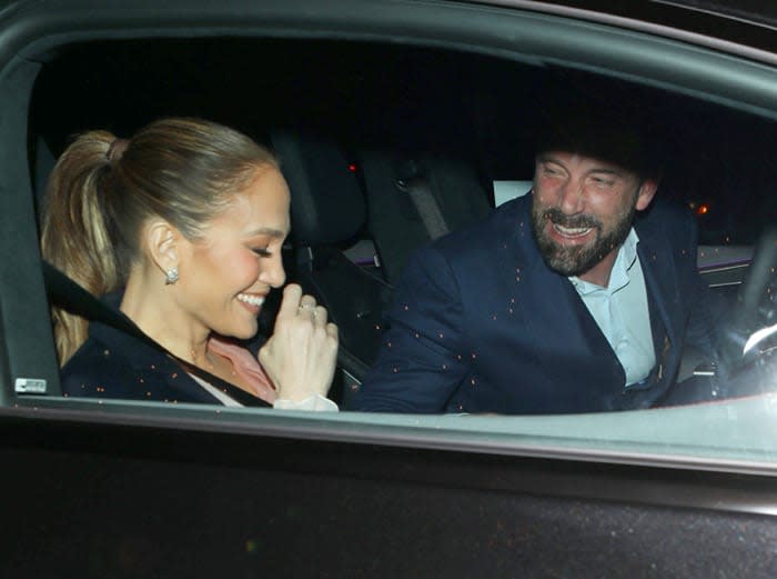 Jennifer Lopez y Ben Affleck de cena romantica por San Valentin