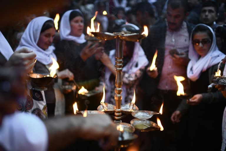 Of the world's 1.5 million Yazidis, the largest community was in Iraq where it comprised some 550,000 people before being scattered by the IS offensive