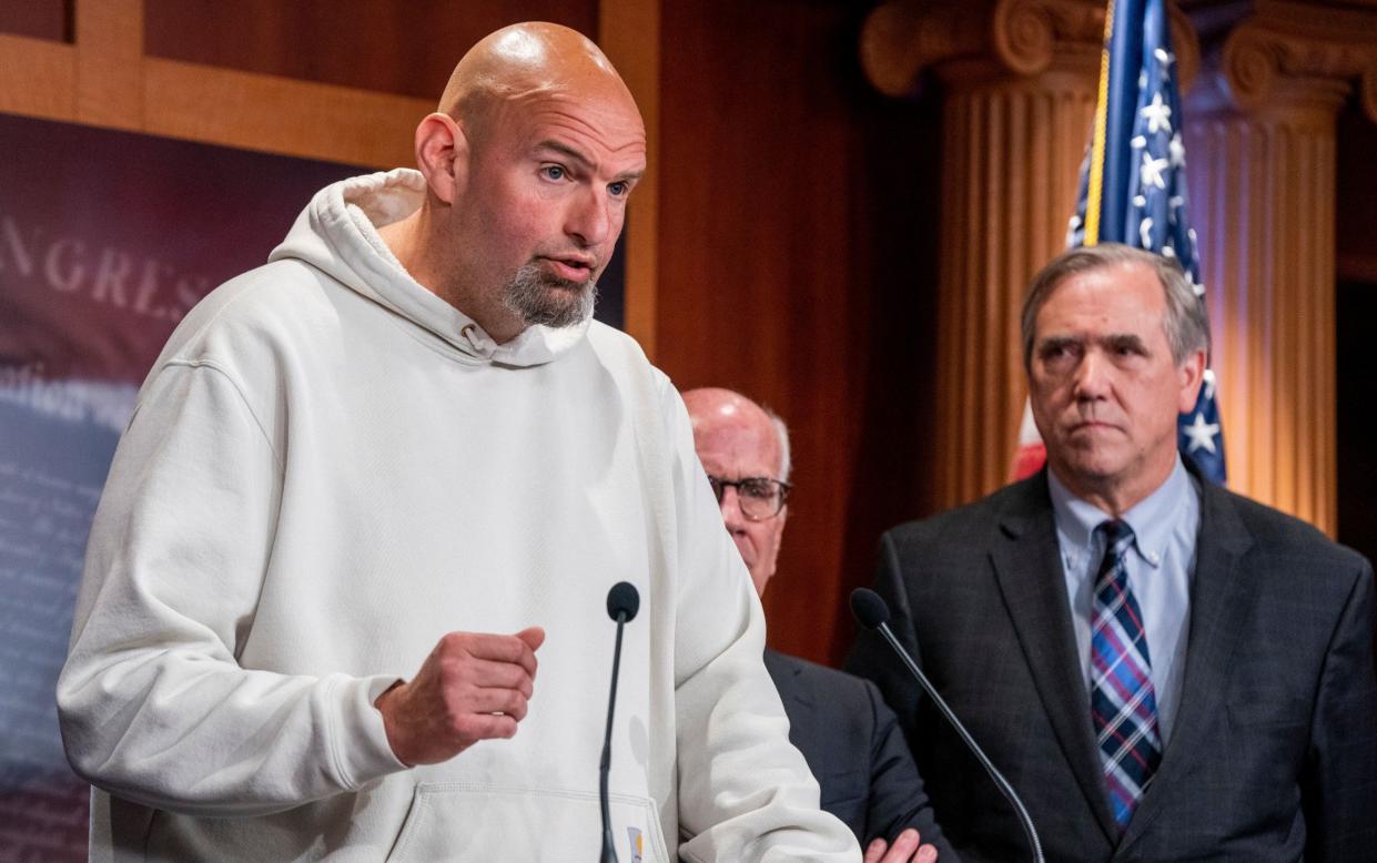 John Fetterman - US Senate to drop dress code with some calling move 'disrespectful'