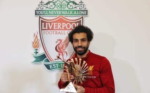 Liverpool forward Mohamed Salah 