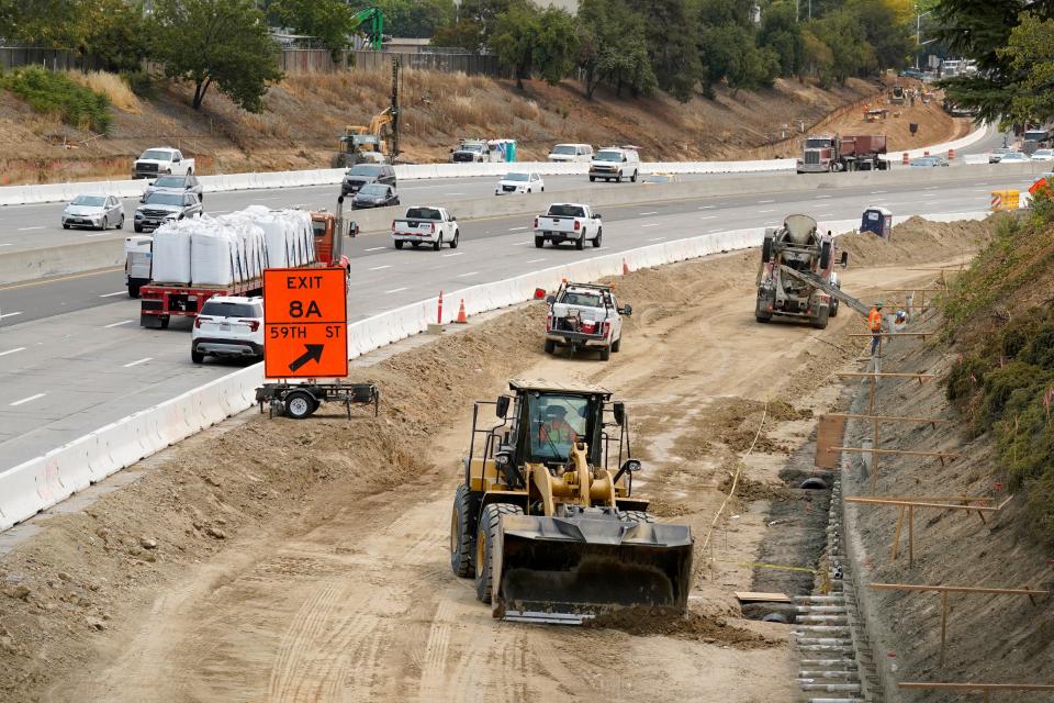 A rule announced Tuesday by the Biden administration will require that climate impacts be analyzed before federal agencies sign off on highways and other infrastructure projects, restoring safeguards that had been removed by President Donald Trump.