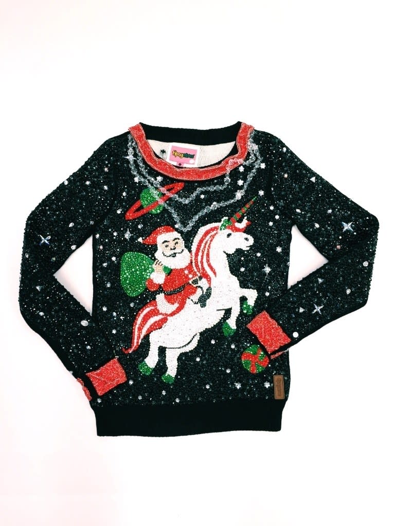 <p><strong>World's Most Expensive Christmas Sweater:</strong> Because what else would you do with $30,000 worth of Swarovski Crystals? (Kidding. Probably anything but this?)</p> <p><a rel="nofollow noopener" href="http://www.tipsyelves.com/swarovski-crystal-kringle-sweater?mbid=synd_yahoostyle" target="_blank" data-ylk="slk:Tipsyelves.com;elm:context_link;itc:0;sec:content-canvas" class="link ">Tipsyelves.com</a>, $30,000</p> <p><strong>More from Glamour:</strong> <a rel="nofollow noopener" href="http://www.glamour.com/gallery/stylish-holiday-fashion-from-target?mbid=synd_yahoostyle" target="_blank" data-ylk="slk:Stylish Holiday Fashions from Target;elm:context_link;itc:0;sec:content-canvas" class="link ">Stylish Holiday Fashions from Target</a></p>
