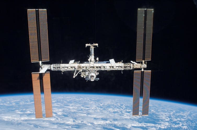 <span class="caption">International Space Station.</span> <span class="attribution"><span class="source">NASA</span></span>