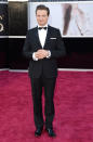 Jeremy Renner arrives at the Oscars in Hollywood, California, on February 24, 2013.