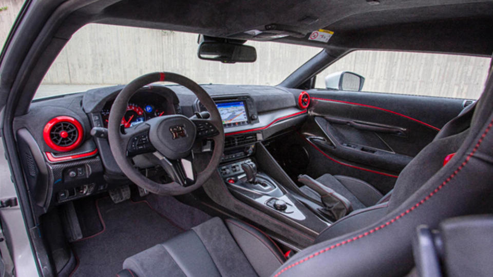 Inside the 2021 Nissan GT-R50