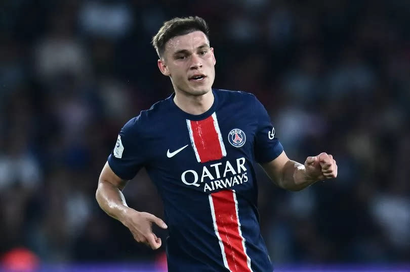 Manuel Ugarte of Paris Saint-Germain