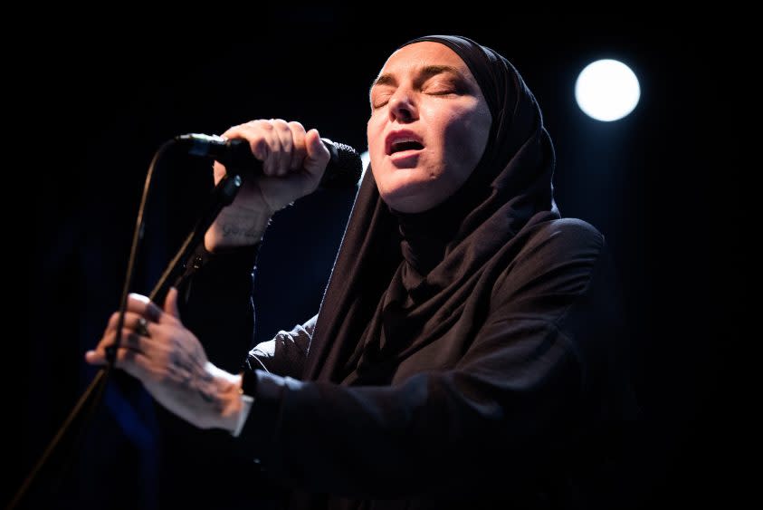 Sinead O’Connor performs in Italy in 2020 - Credit: Mega Agency