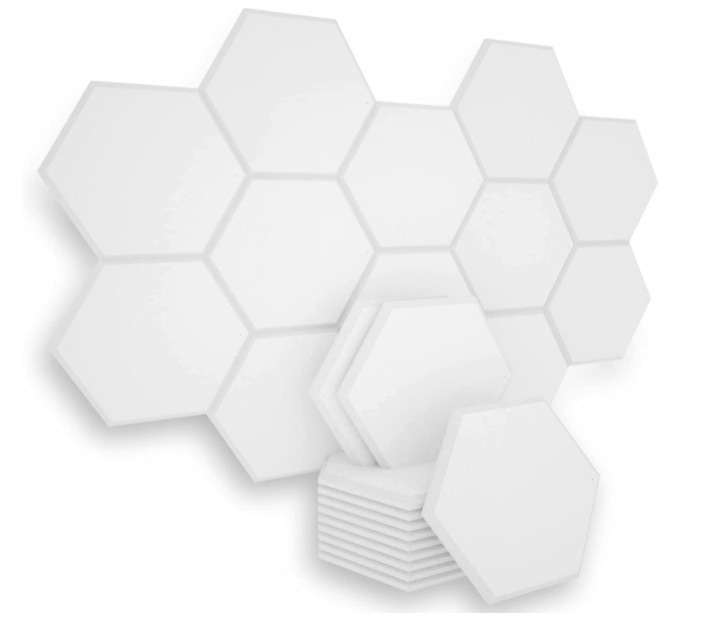 Bubos 6 Pack Hexagon Acoustic Panels 