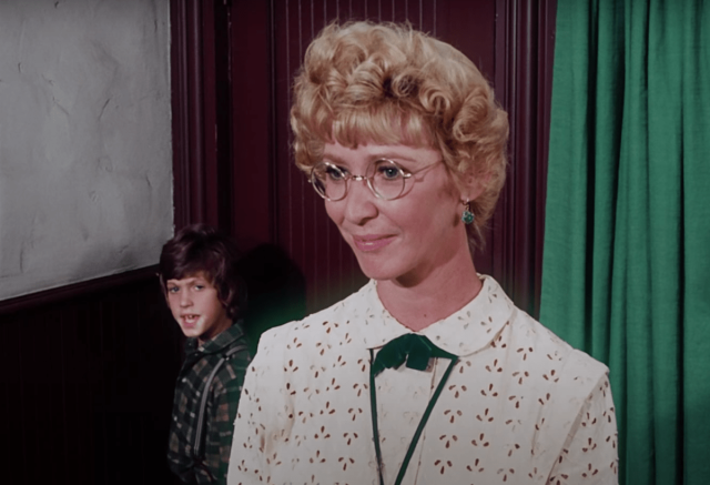  Miss Beadle on "Little House on the Prairie." Charlotte Stewart 