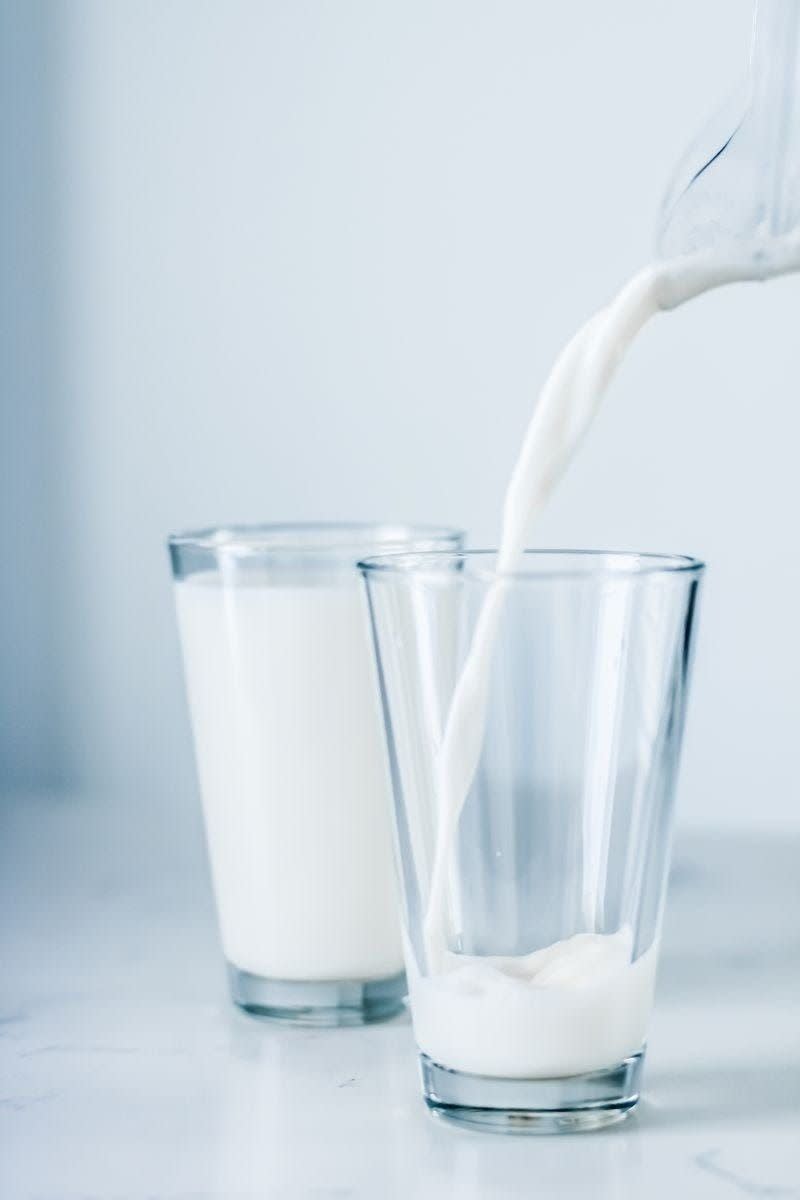 types of milk skim