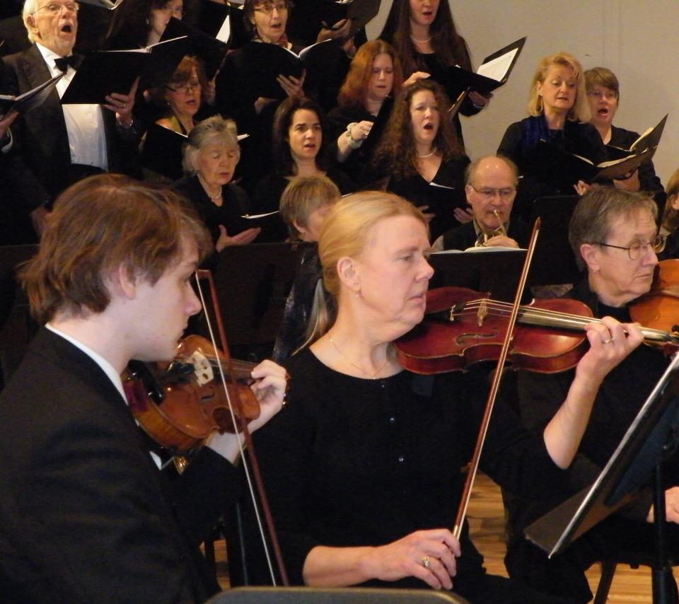 Musicians with the Green Mountain Mahler Festival