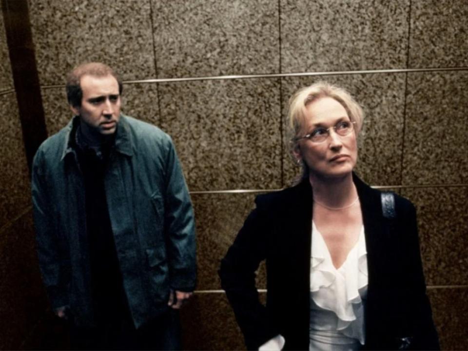 Nicolas Cage and Meryl Streep in ‘Adaptation’ (Columbia)