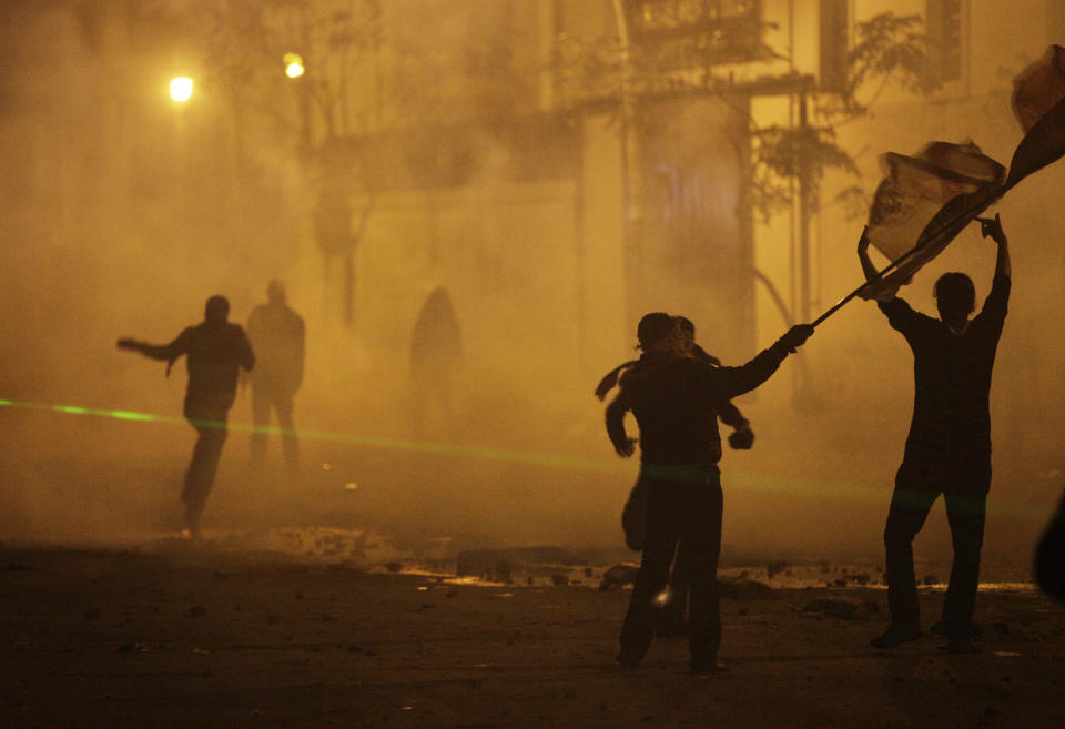 Demonstrations In Cairo Follow Football Stadium Deaths