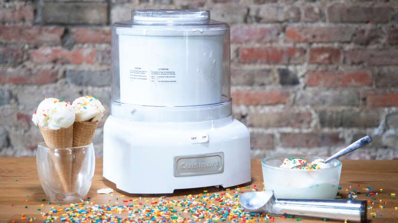 Savor the last of summer with this ice cream maker.