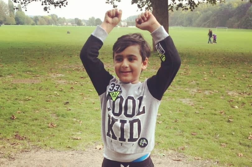 The mother of Raj Rana, who died aged eight from a brain tumour, has welcomed new drug therapies that could save lives (Family handout/PA)