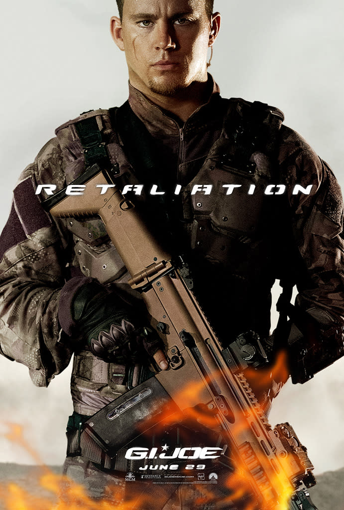 Channing Tatum as Duke in Paramount Pictures' "G.I. Joe: Retaliation" - 2012