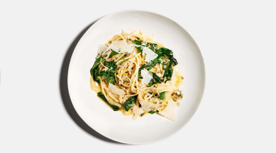 Spaghetti With Ramps