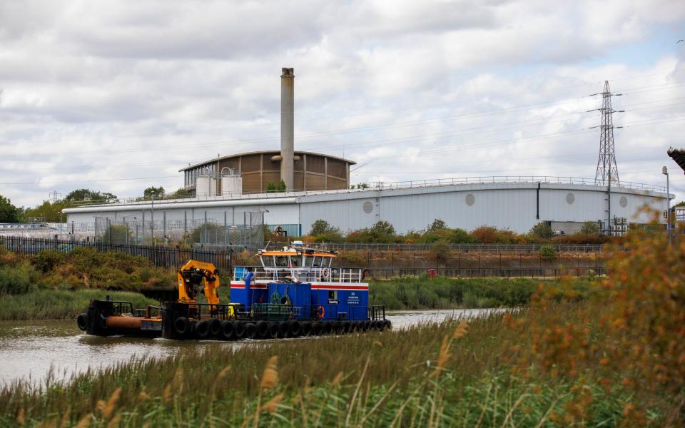 The Thames Water Desalination Plant, part of Beckton Sewage Treatment Works in East London - Jamie Lorriman