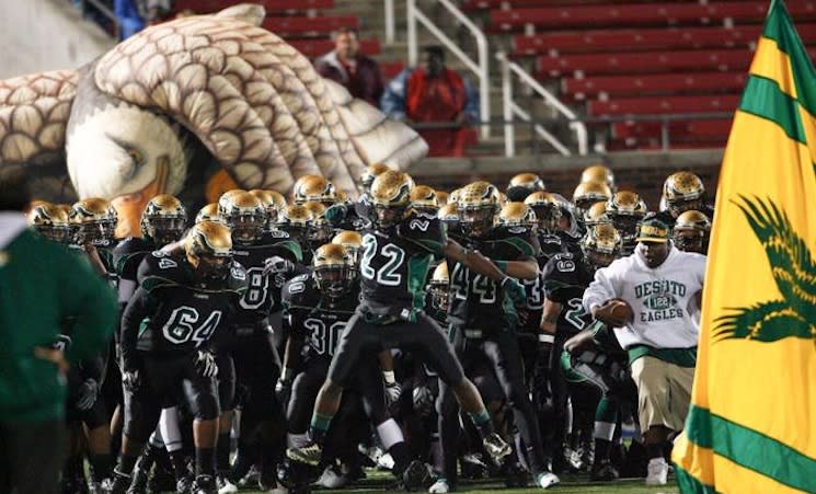 The Desoto football team continues to move it's way toward the top of the PCS rankings — Facebook