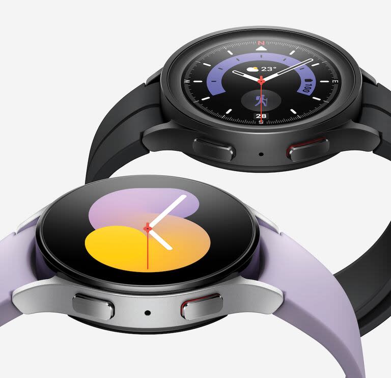 Los smartwatches de Samsung son perfectos para monitorear la actividad física al aire libre.