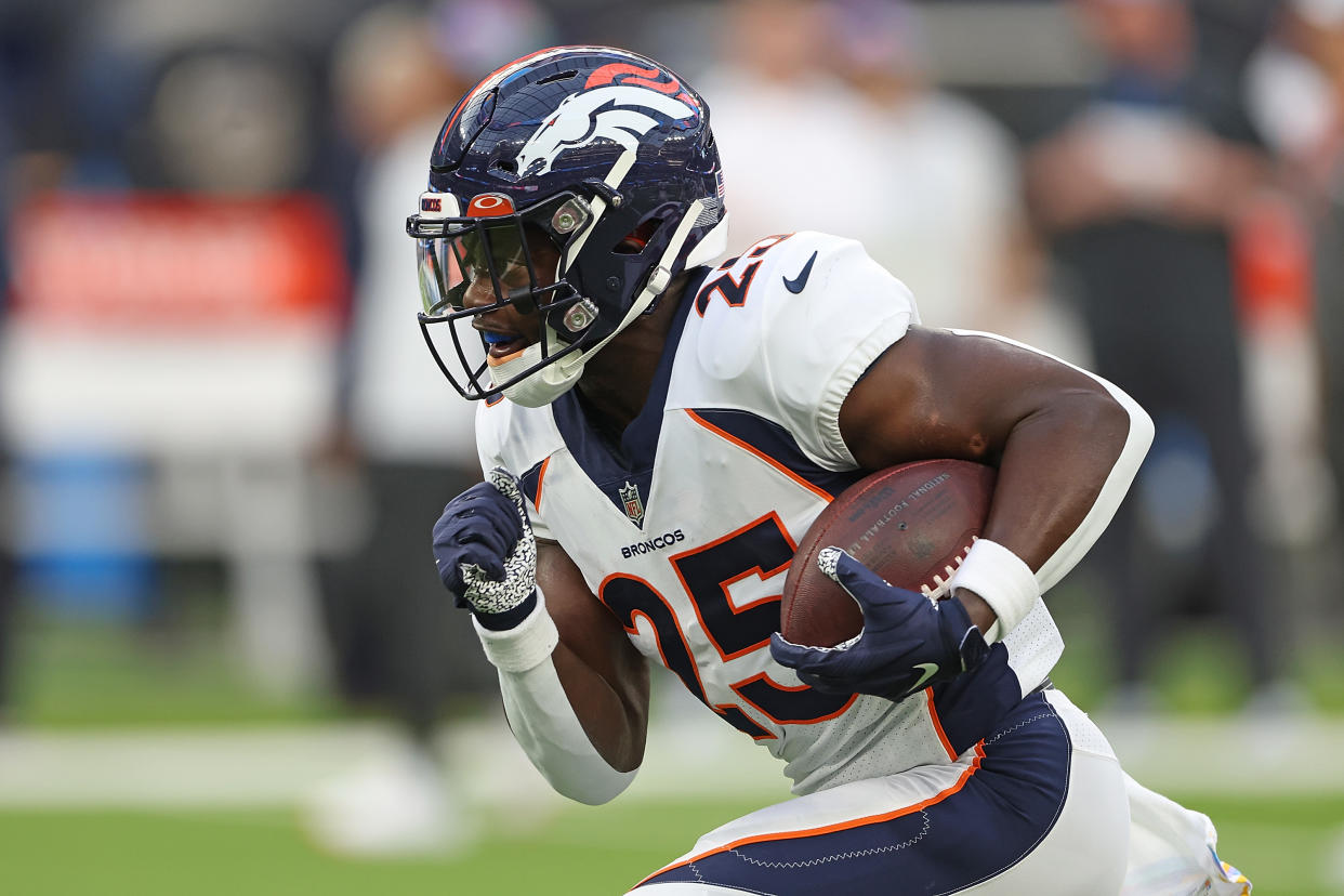 Melvin Gordon sounds unhappy with his role in Denver. (Photo by Sean M. Haffey/Getty Images)