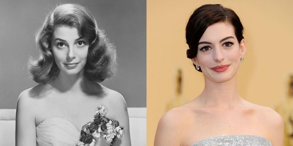 Pier Angeli (1950) and Anne Hathaway