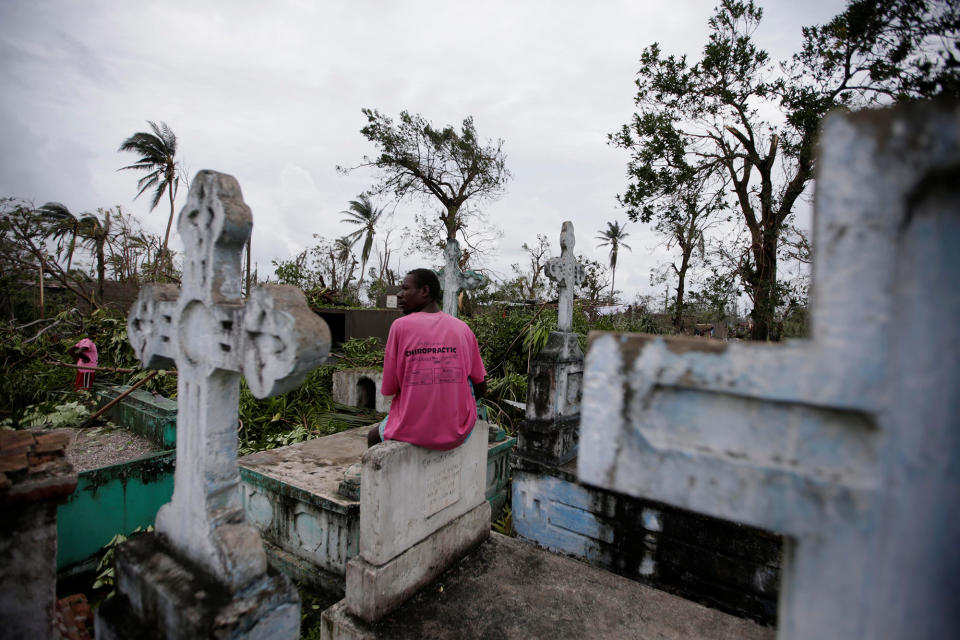 Hurricane Matthew batters Haiti and large parts of the Caribbean