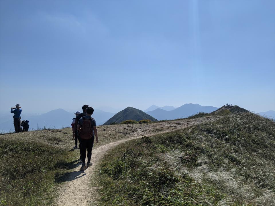 左轉沿麥理浩徑四段而行