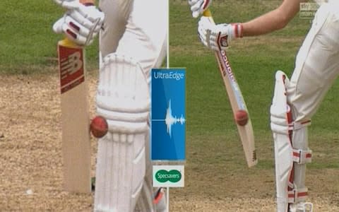 Root not out - Credit: DRS