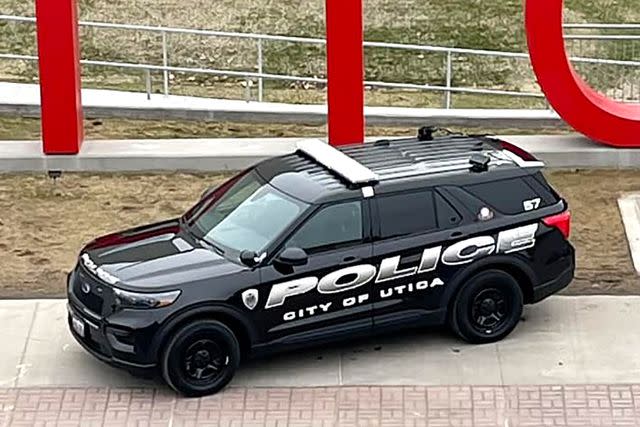 <p>City of Utica/Facebook</p> A Utica PD vehicle