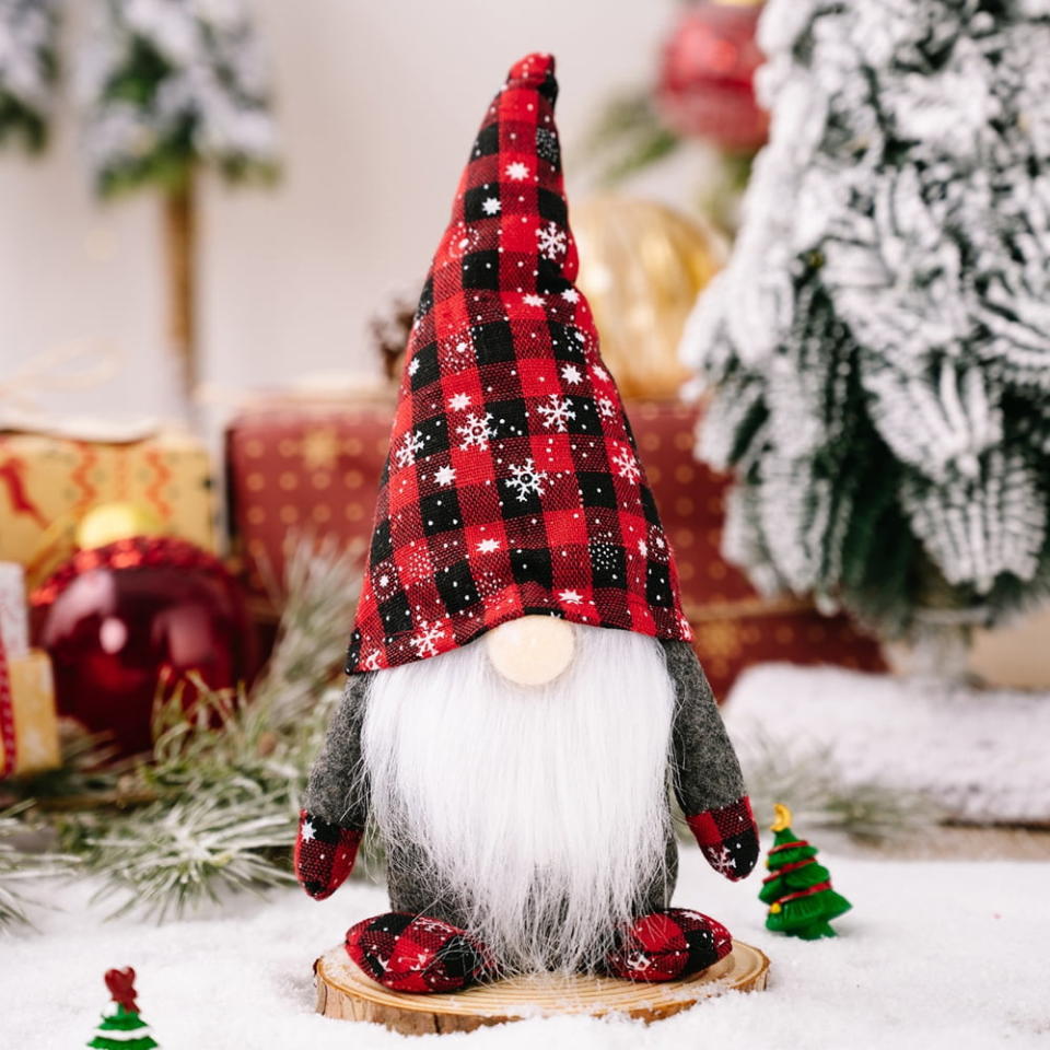<p><a href="https://go.redirectingat.com?id=74968X1596630&url=https%3A%2F%2Fwww.walmart.com%2Fip%2FChristmas-Gnomes-Stand-Red-Buffalo-Plaid-Hat-Gnome-Christmas-Ornaments-Xmas-Holiday-Winter-Party-Home-Decor-Gifts-10inch-1pc%2F1704413262&sref=https%3A%2F%2Fwww.thepioneerwoman.com%2Fholidays-celebrations%2Fg45211938%2Fwalmart-christmas-decorations%2F" rel="nofollow noopener" target="_blank" data-ylk="slk:Shop Now;elm:context_link;itc:0;sec:content-canvas" class="link ">Shop Now</a></p><p>Christmas Gnome</p><p>walmart.com</p><p>$8.81</p><span class="copyright">Walmart</span>