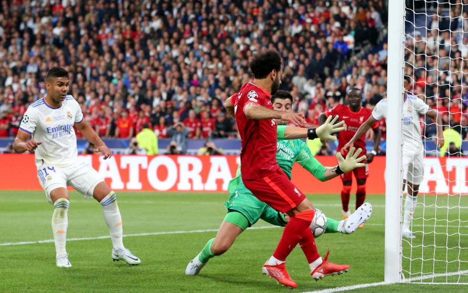 Courtois makes another outstanding save to keep out Salah - Alex Livesey - Danehouse/Getty Images