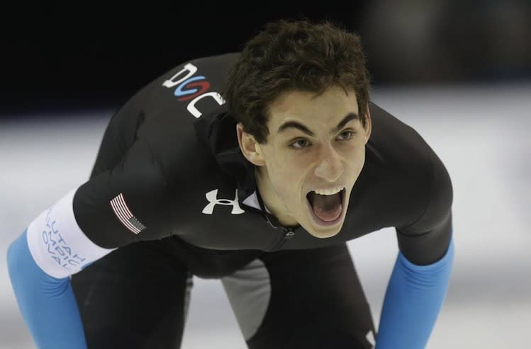 Oak Park (Ill.) River Forest High senior Emery Lehman, 17, qualified for the U.S. Olympic speedskating team -- Associated Press