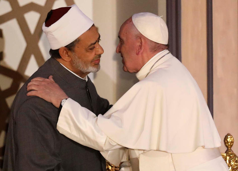 28 avril : Le pape François pour “la paix et l’unité” entre les religions