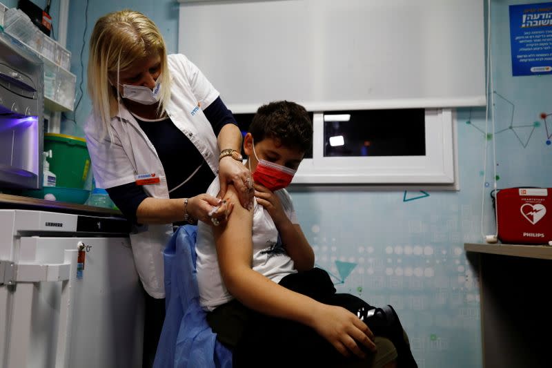 Israel approves vaccinations for children aged 5-11