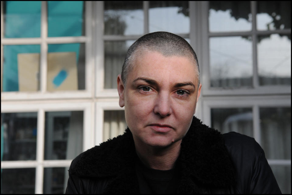 Sinead O'Connor posed at her home in County Wicklow, Republic Of Ireland in 2012. (Photo: David Corio via Getty Images)