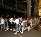 Huge crowd lining up for the launch of the GALAXY S III at M1 Paragon