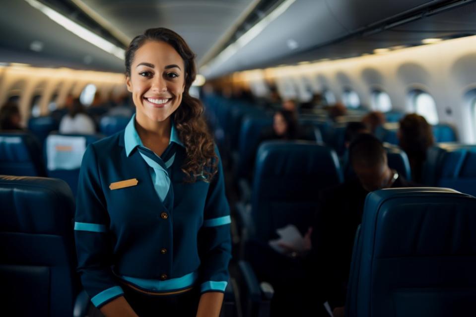 A little politeness gets passengers a lot of mileage with flight attendants. Favio – stock.adobe.com