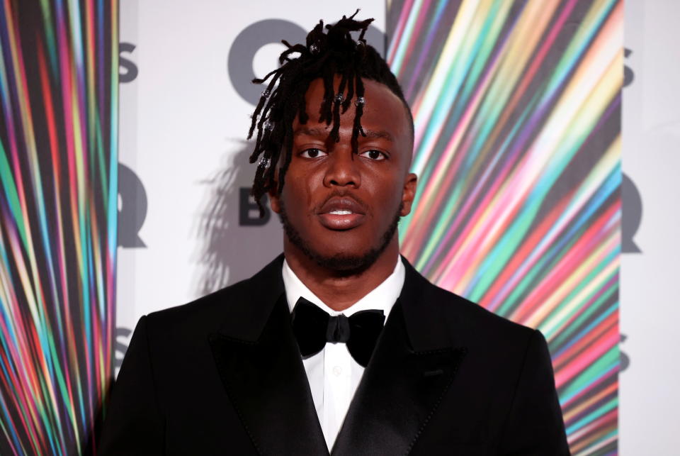 KSI arrives to the GQ Men Of The Year Awards 2021 in London, Britain September 1, 2021. REUTERS/Henry Nicholls