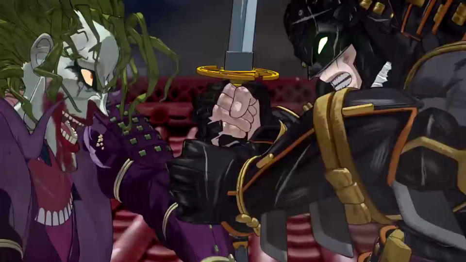 Bruce Wayne gets a Japanese makeover in the first trailer for Batman Ninja (WB)