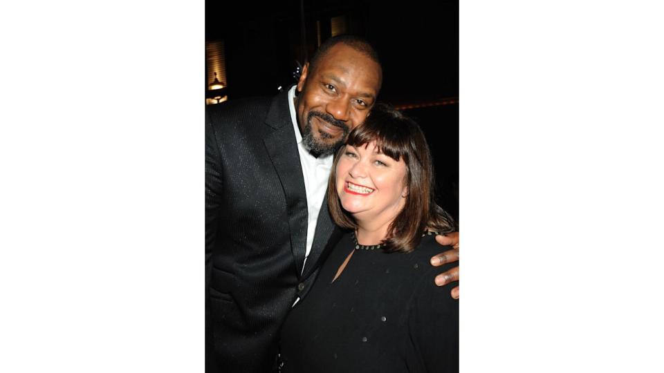 Dawn French with her ex-husband Lenny Henry