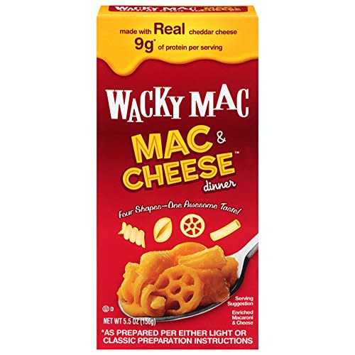 Wacky Mac Macaroni & Cheese, 5.5 Oz,Pack of 24