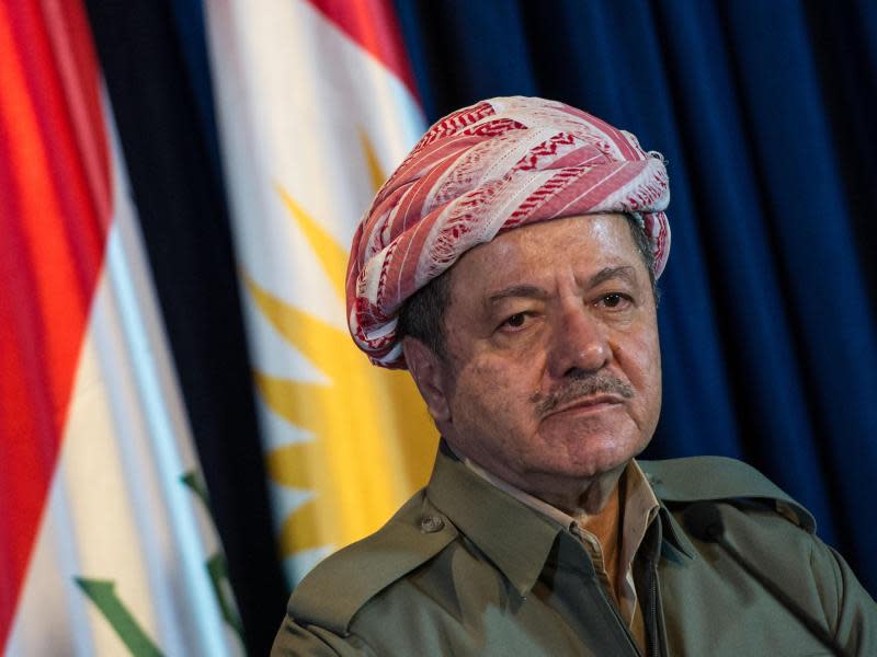 Massud Barsani ist Präsident der kurdischen Autonomieregion im Nordirak. Foto: Maja Hitij/Archiv