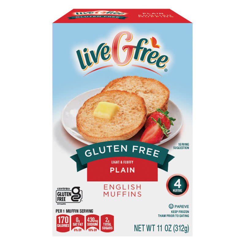 LiveGfree Gluten Free English Muffins <p>Aldi</p>