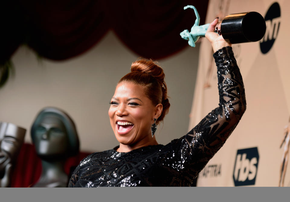 singers became actors Queen Latifah