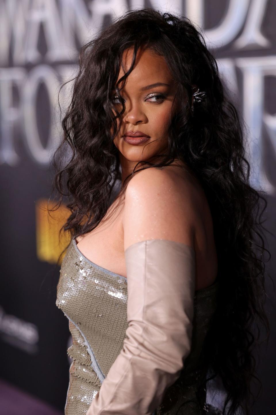 Superstar Rihanna bestreitet die Halftime-Show. (Bild: 2022 Getty Images/Jesse Grant)