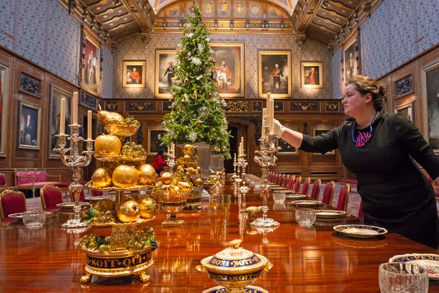 <p>Royal Collection Trust / © His Majesty King Charles III 2023</p> Windsor Castle Christmas Displays 2023