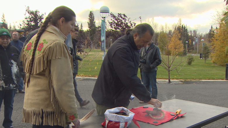 Bill Erasmus accused of victim blaming at MMIW rally in Yellowknife